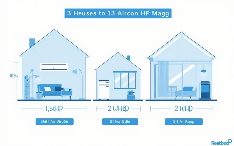 Room size to aircon HP mapping for Malaysian homes