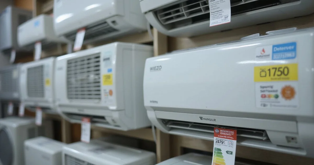 Inverter vs non-inverter aircon models compared side by side