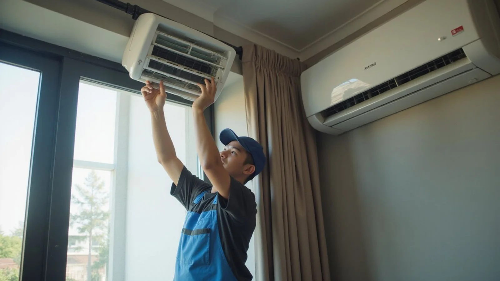 AirCond Master technician serving Batu 9 Cheras